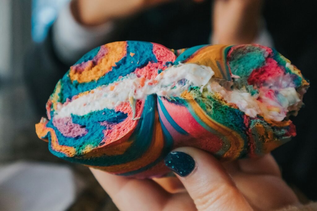 Best rainbow bagels in Atlanta